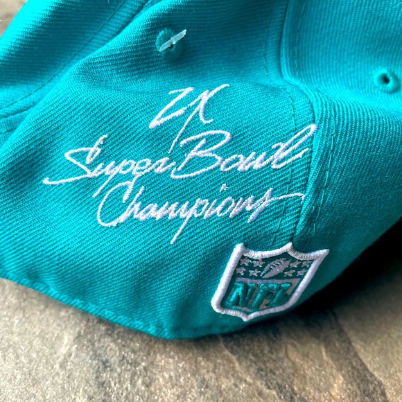 New🌟New Era Miami Dolphins Champions Fitted Baseball Hat - Picture 6 of 6